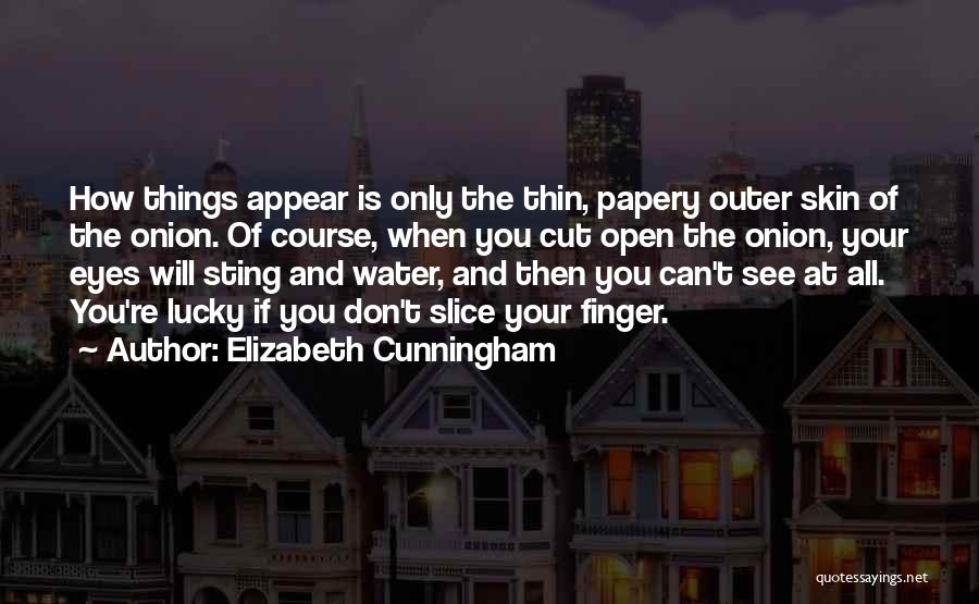 How Things Appear Quotes By Elizabeth Cunningham