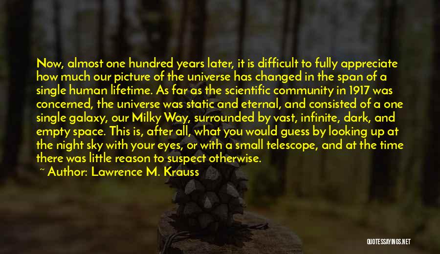 How Time Has Changed Quotes By Lawrence M. Krauss