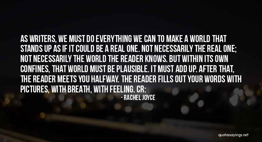 How To Add Words To Quotes By Rachel Joyce How To Add Words To Quotes By Rachel Joyce