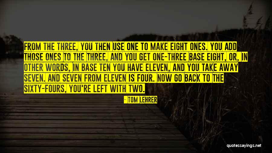 How To Add Words To Quotes By Tom Lehrer How To Add Words To Quotes By Tom Lehrer