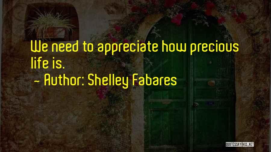 How To Appreciate Life Quotes By Shelley Fabares