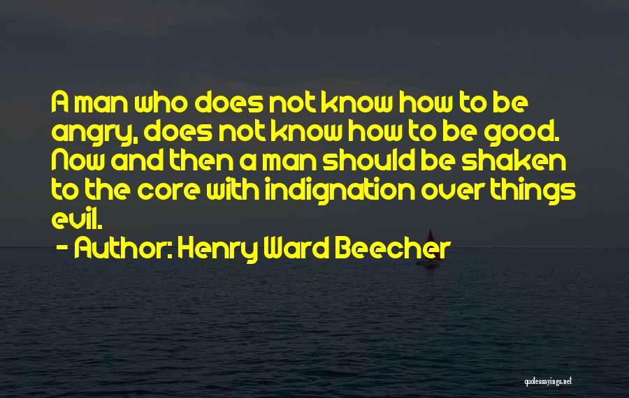 How To Be A Good Man Quotes By Henry Ward Beecher