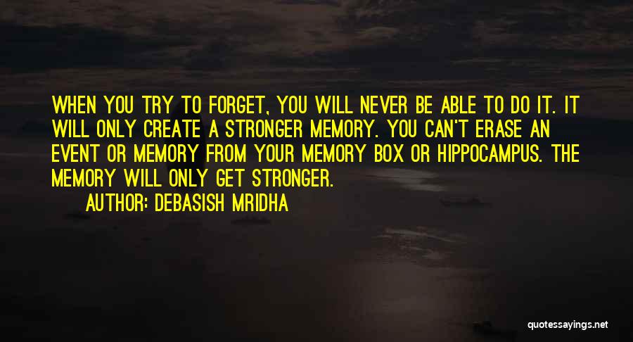 How To Be Stronger Quotes By Debasish Mridha