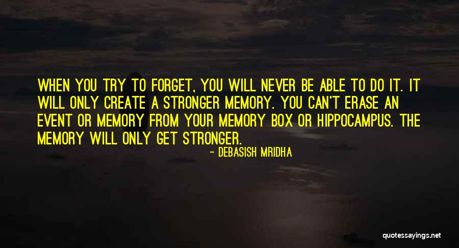 How To Be Stronger Quotes By Debasish Mridha