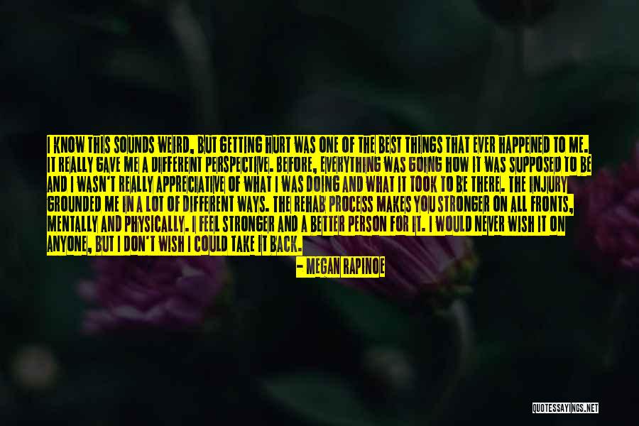 How To Be Stronger Quotes By Megan Rapinoe How To Be Stronger Quotes By Megan Rapinoe