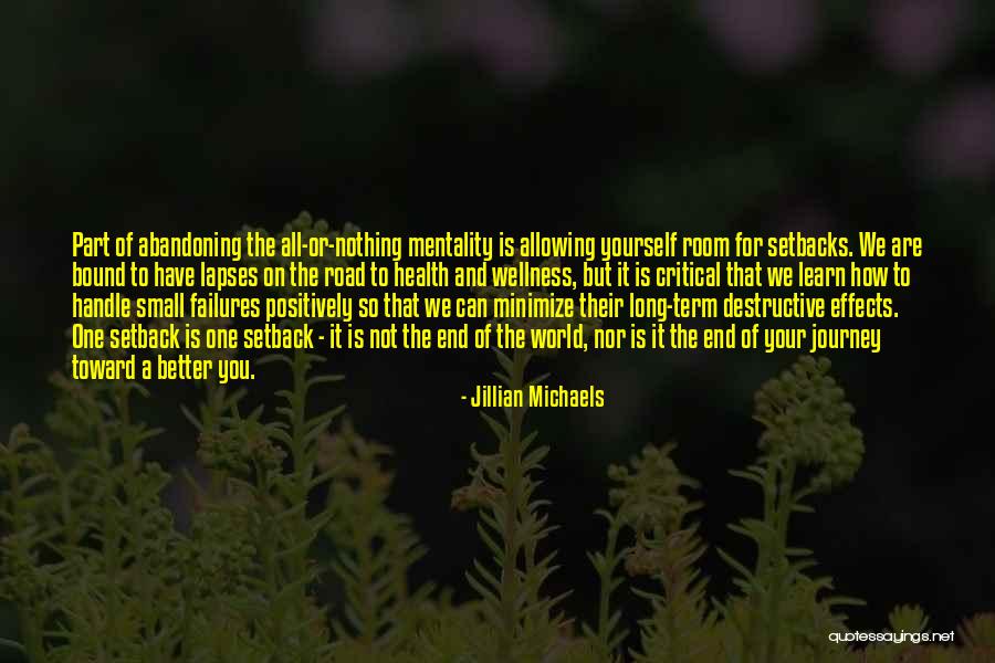 How To Better Yourself Quotes By Jillian Michaels