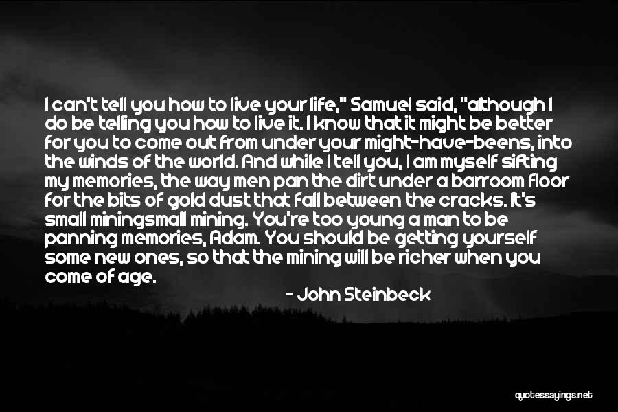How To Better Yourself Quotes By John Steinbeck