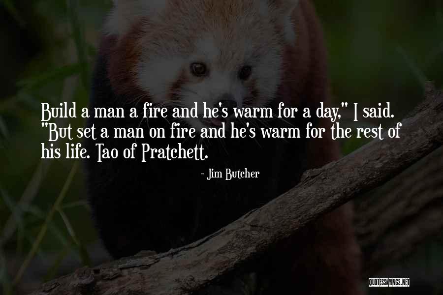How To Build A Fire Quotes By Jim Butcher How To Build A Fire Quotes By Jim Butcher