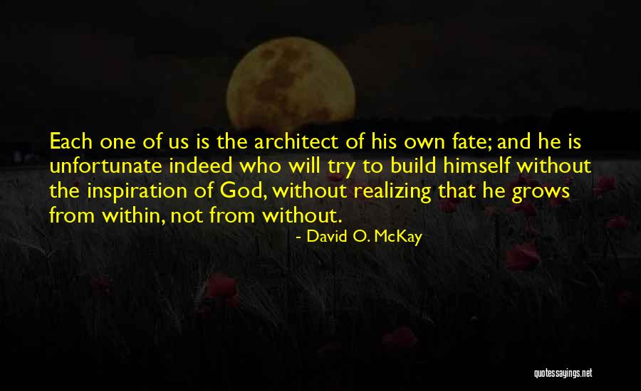 How To Build Self Esteem Quotes By David O. McKay How To Build Self Esteem Quotes By David O. McKay