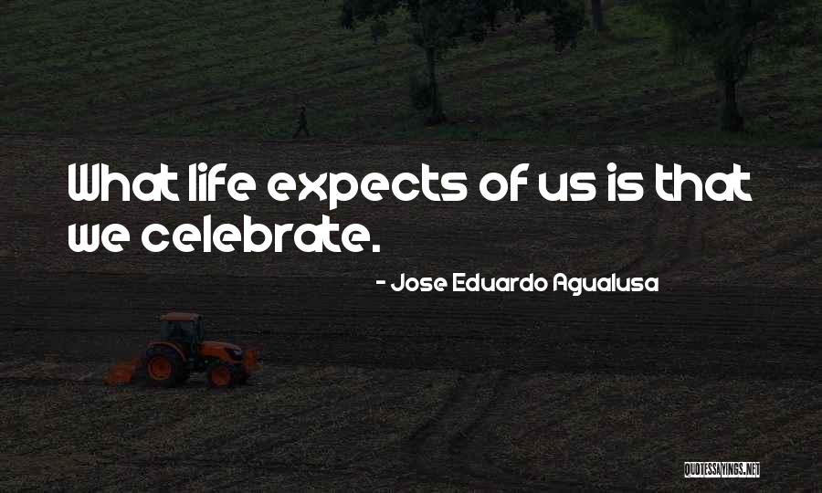 How To Celebrate Life Quotes By Jose Eduardo Agualusa