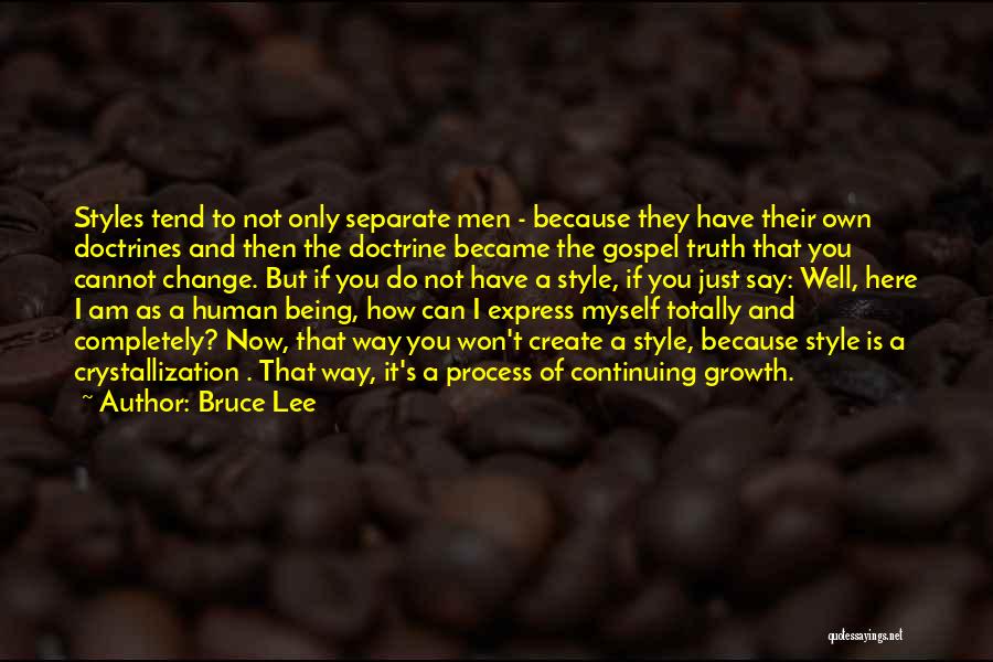 How To Change Myself Quotes By Bruce Lee