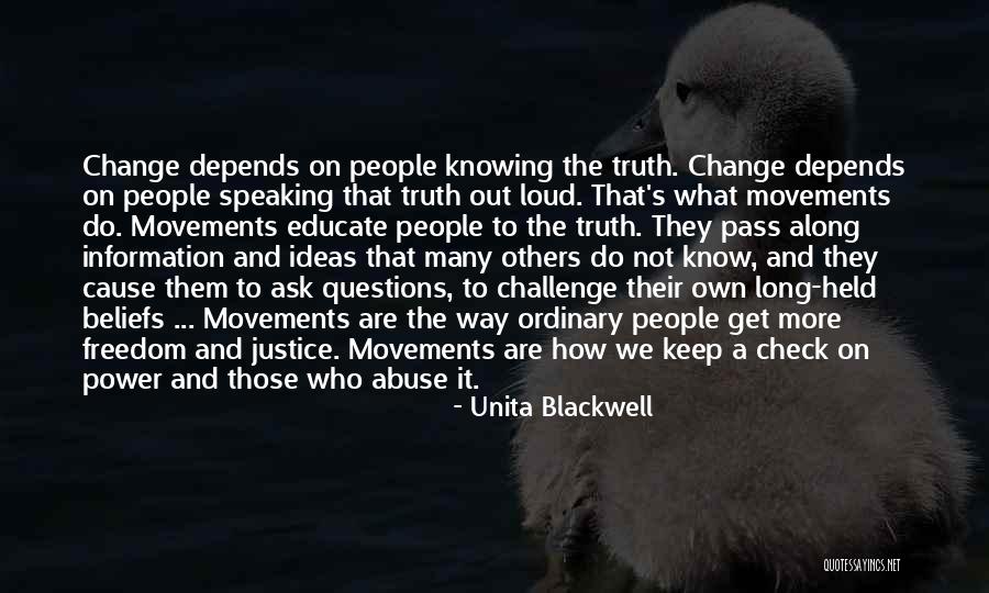 How To Change Others Quotes By Unita Blackwell How To Change Others Quotes By Unita Blackwell
