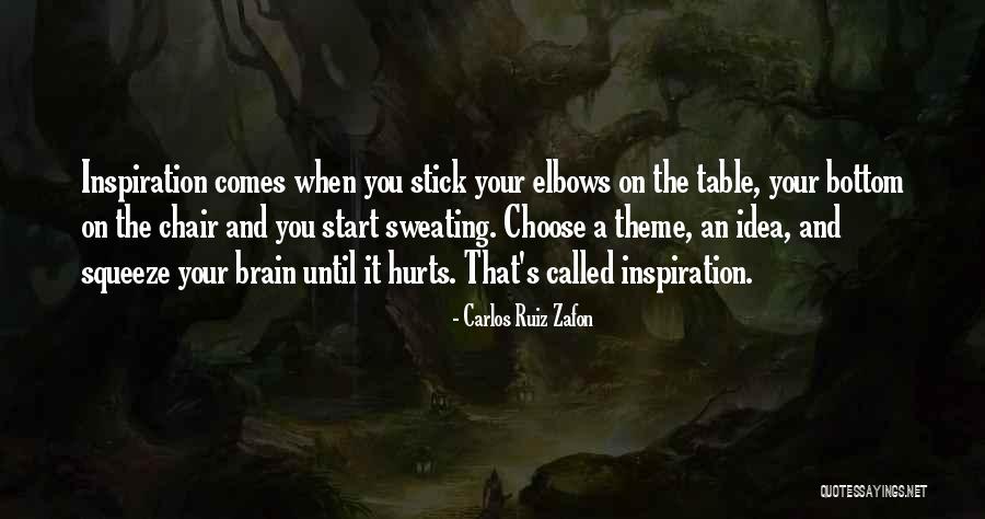 How To Choose What Idea To Start Quotes By Carlos Ruiz Zafon How To Choose What Idea To Start Quotes By Carlos Ruiz Zafon