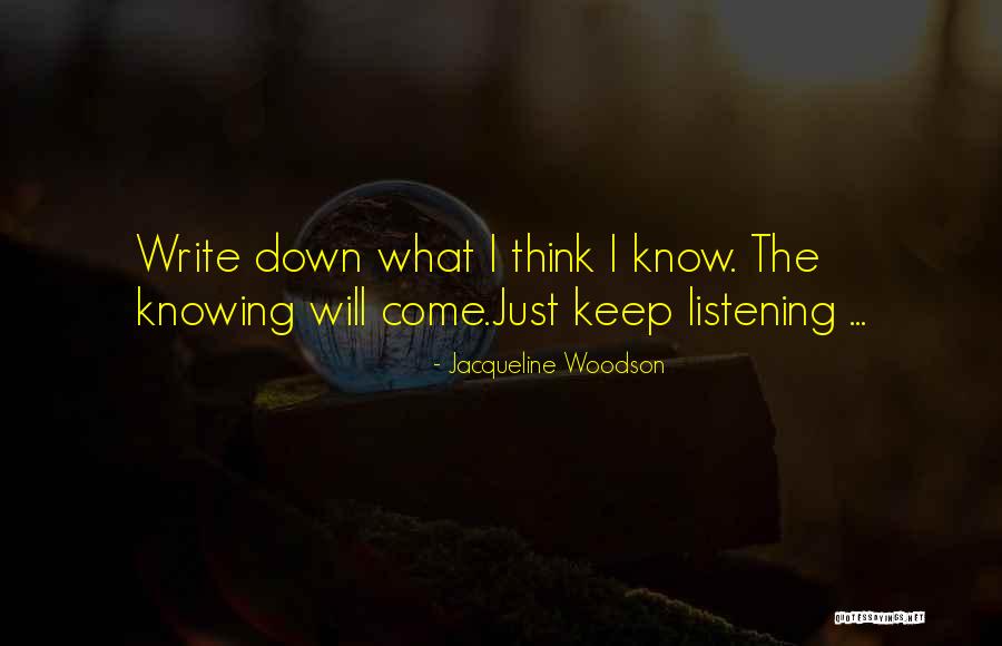 How To Come Up With Your Own Quotes By Jacqueline Woodson How To Come Up With Your Own Quotes By Jacqueline Woodson