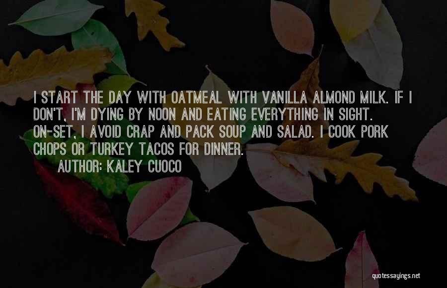 How To Cook A Turkey Quotes By Kaley Cuoco