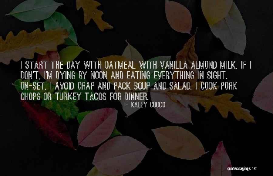 How To Cook A Turkey Quotes By Kaley Cuoco