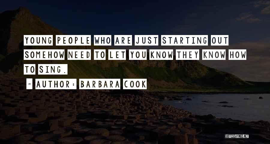 How To Cook Quotes By Barbara Cook