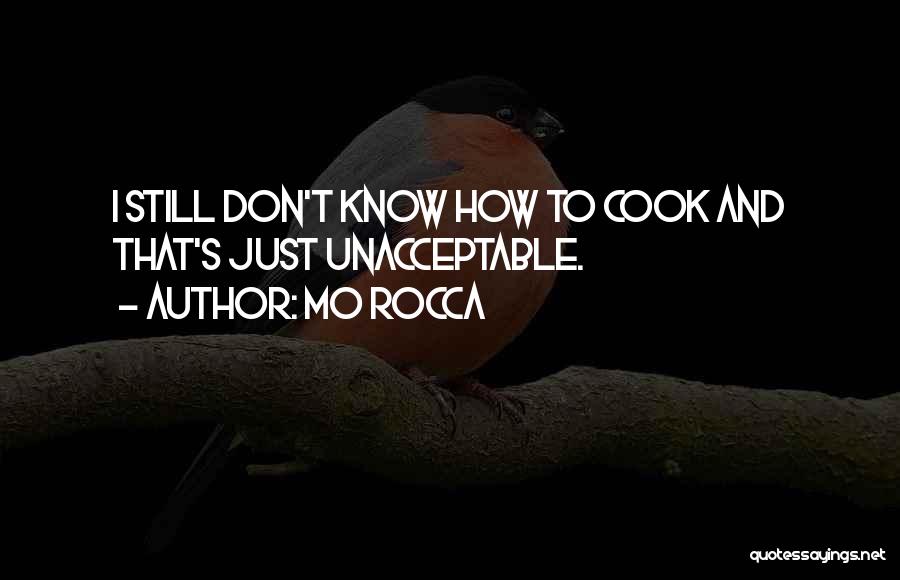 How To Cook Quotes By Mo Rocca