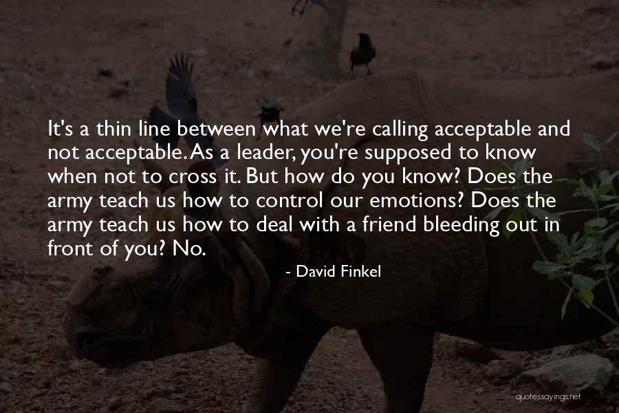 How To Deal With Life Quotes By David Finkel How To Deal With Life Quotes By David Finkel