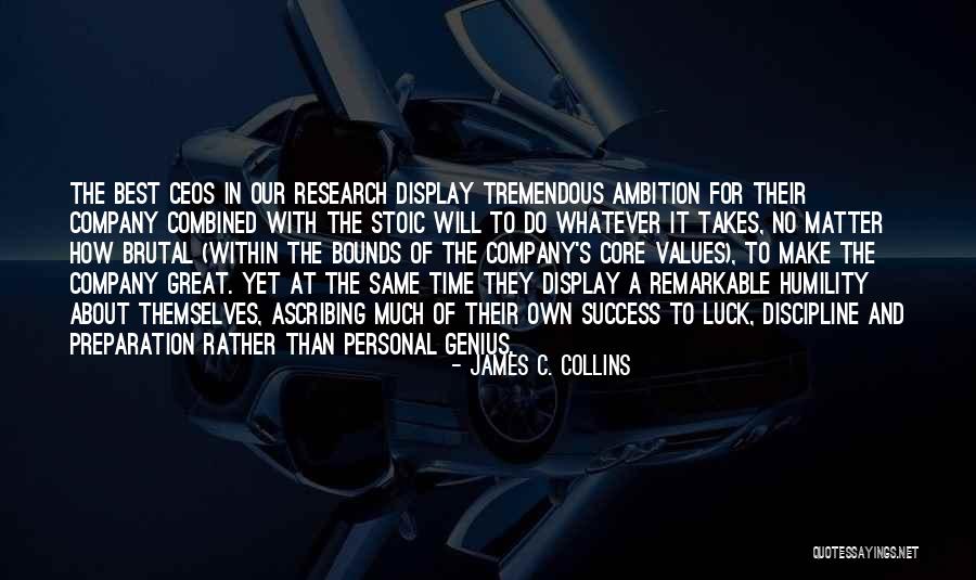 How To Display Quotes By James C. Collins