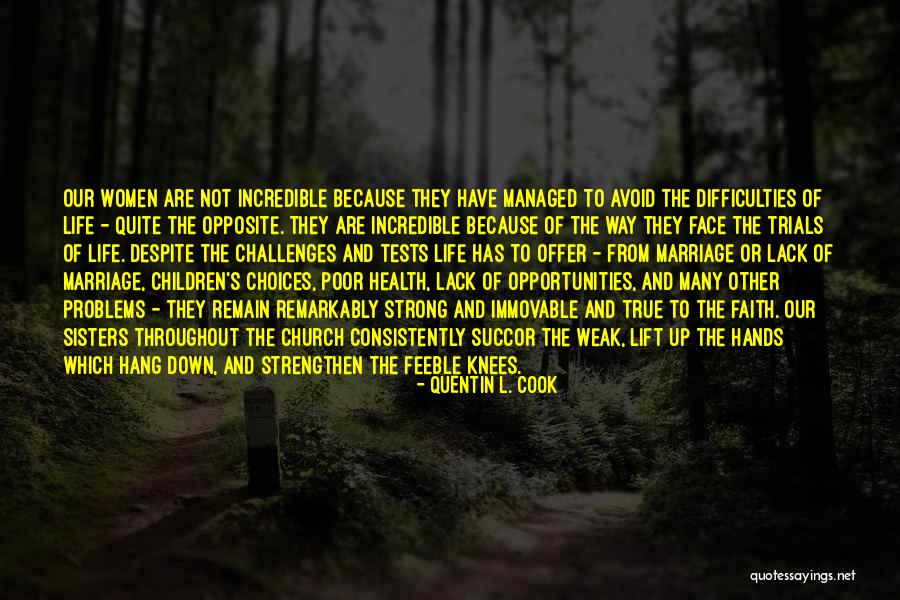 How To Face Problems In Life Quotes By Quentin L. Cook How To Face Problems In Life Quotes By Quentin L. Cook