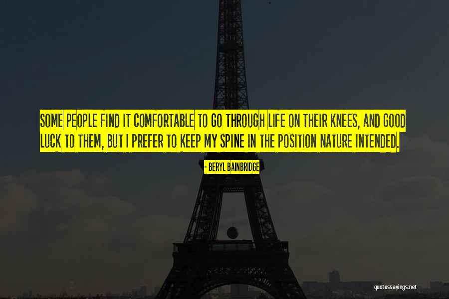 How To Find Comfortable Quotes By Beryl Bainbridge