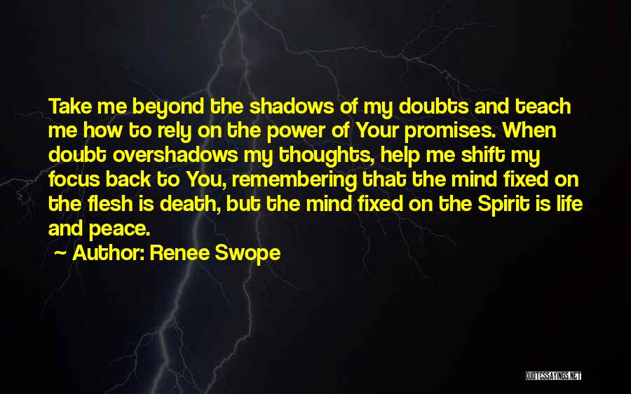 How To Focus Quotes By Renee Swope