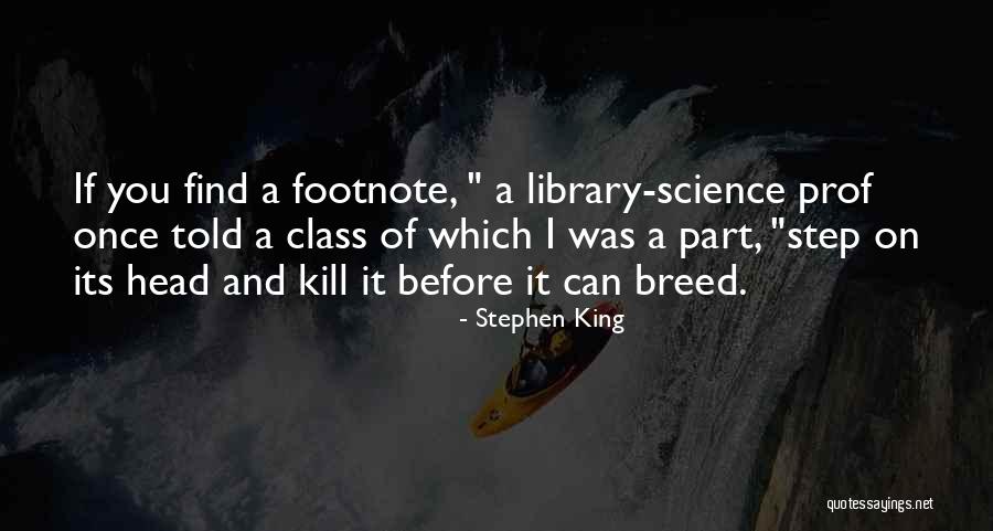 How To Footnote Quotes By Stephen King How To Footnote Quotes By Stephen King