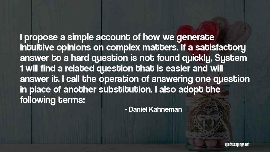 How To Generate Quotes By Daniel Kahneman How To Generate Quotes By Daniel Kahneman