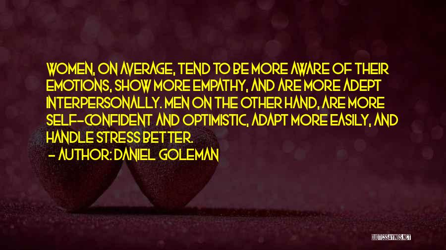 How To Handle Stress Quotes By Daniel Goleman