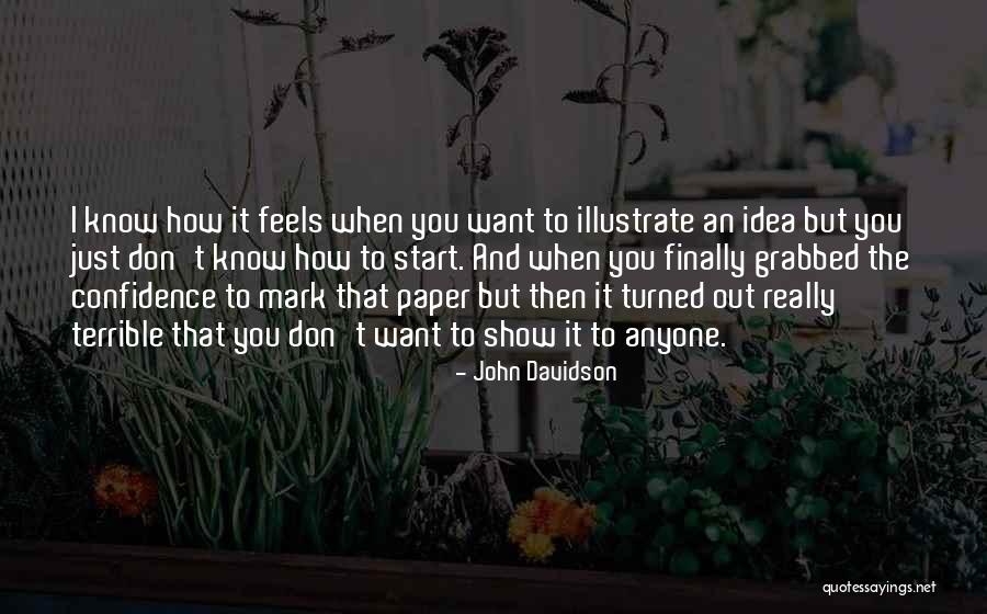 How To Illustrate Quotes By John Davidson How To Illustrate Quotes By John Davidson