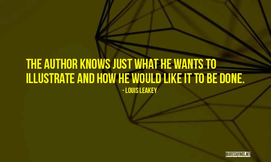 How To Illustrate Quotes By Louis Leakey How To Illustrate Quotes By Louis Leakey
