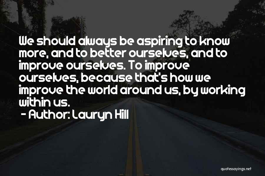 How To Improve Quotes By Lauryn Hill