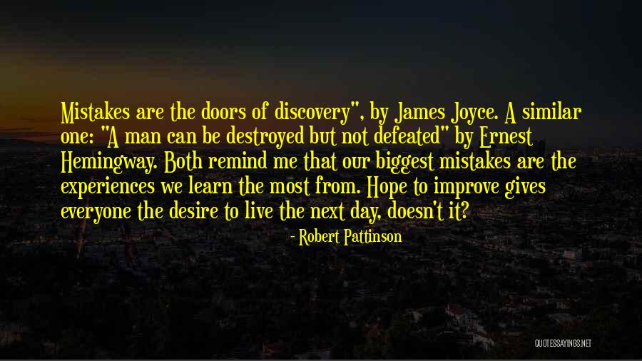 How To Improve Your Day Quotes By Robert Pattinson How To Improve Your Day Quotes By Robert Pattinson