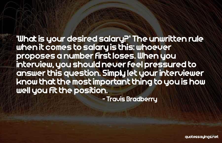 How To Interview Quotes By Travis Bradberry How To Interview Quotes By Travis Bradberry