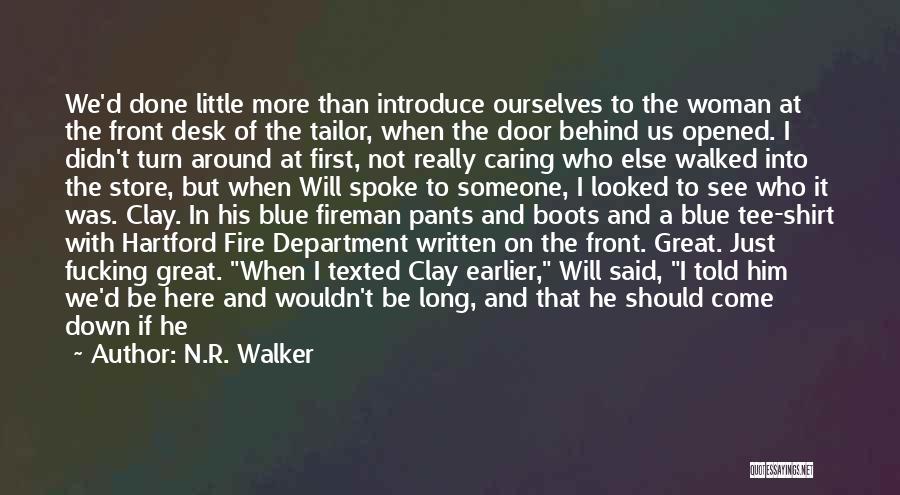 How To Introduce Yourself Quotes By N.R. Walker