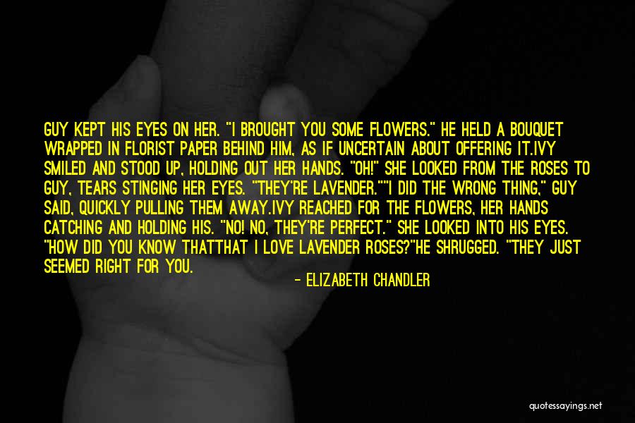 How To Know If You're In Love Quotes By Elizabeth Chandler