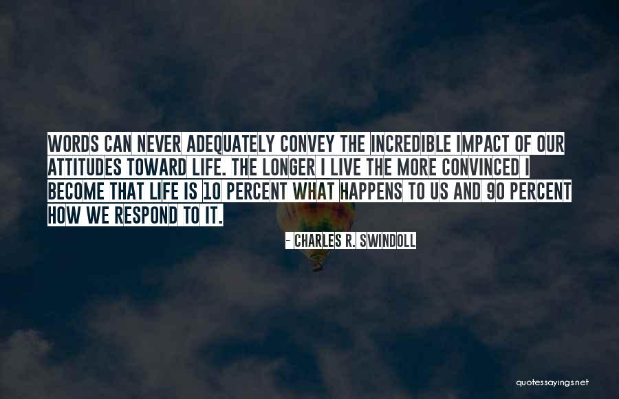 How To Live Life Quotes By Charles R. Swindoll How To Live Life Quotes By Charles R. Swindoll