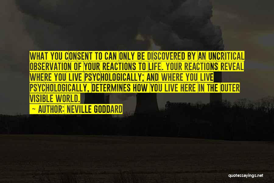 How To Live Your Life Quotes By Neville Goddard