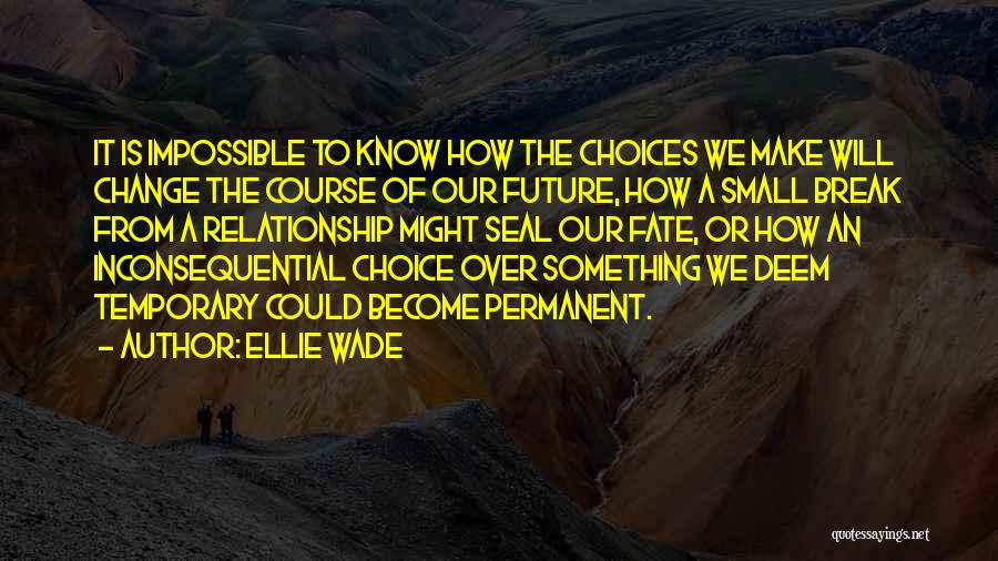 How To Make A Change Quotes By Ellie Wade