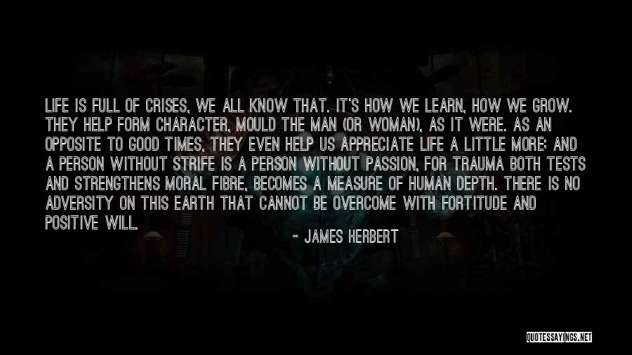 How To Measure A Man Quotes By James Herbert