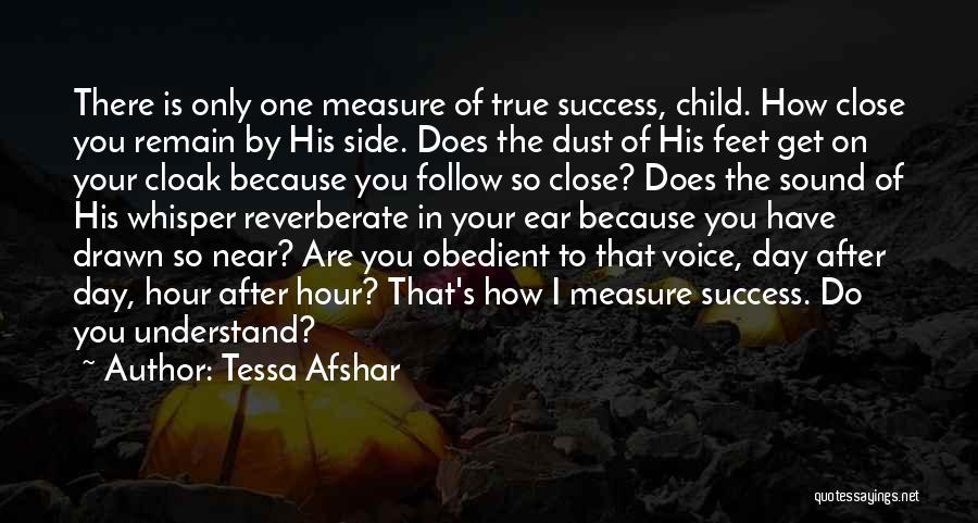 How To Measure Success Quotes By Tessa Afshar