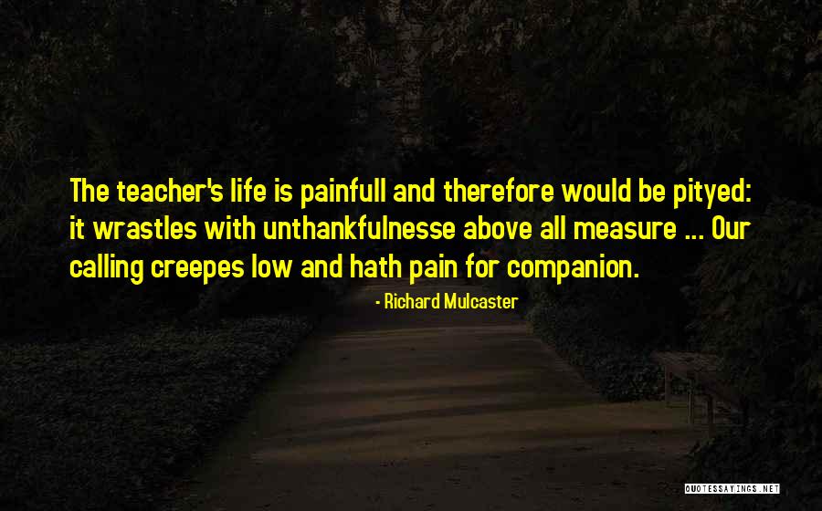 How To Measure Your Life Quotes By Richard Mulcaster How To Measure Your Life Quotes By Richard Mulcaster