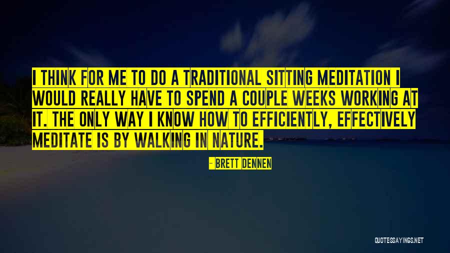 How To Meditate Quotes By Brett Dennen