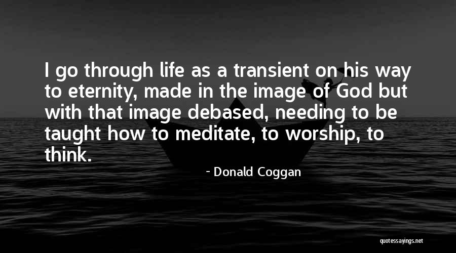How To Meditate Quotes By Donald Coggan