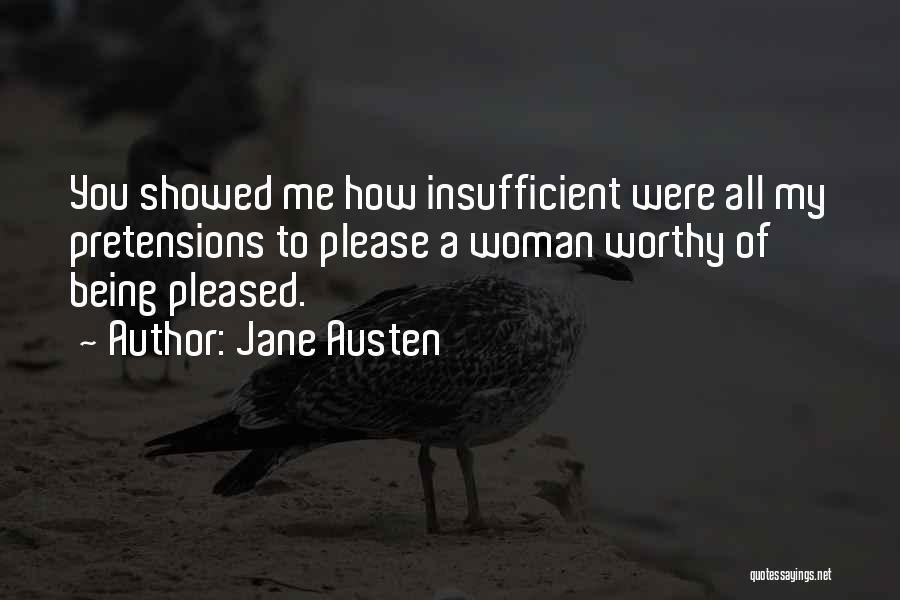 How To Please A Woman Quotes By Jane Austen