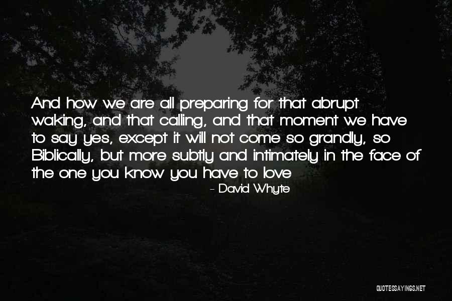 How To Say Love You Quotes By David Whyte How To Say Love You Quotes By David Whyte