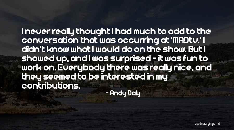 How To Show Conversation With Quotes By Andy Daly How To Show Conversation With Quotes By Andy Daly