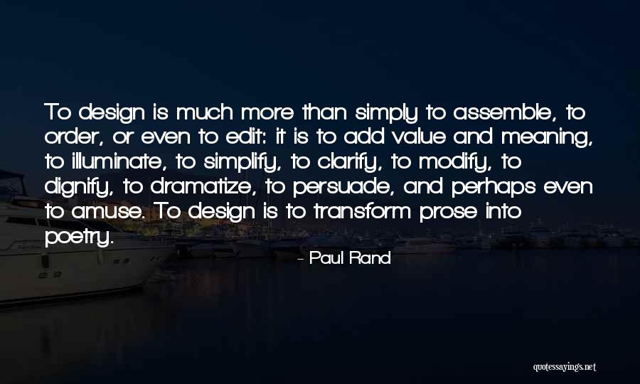 How To Simplify Quotes By Paul Rand How To Simplify Quotes By Paul Rand