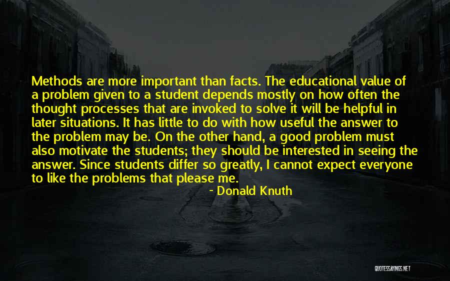 How To Solve A Problem Quotes By Donald Knuth How To Solve A Problem Quotes By Donald Knuth